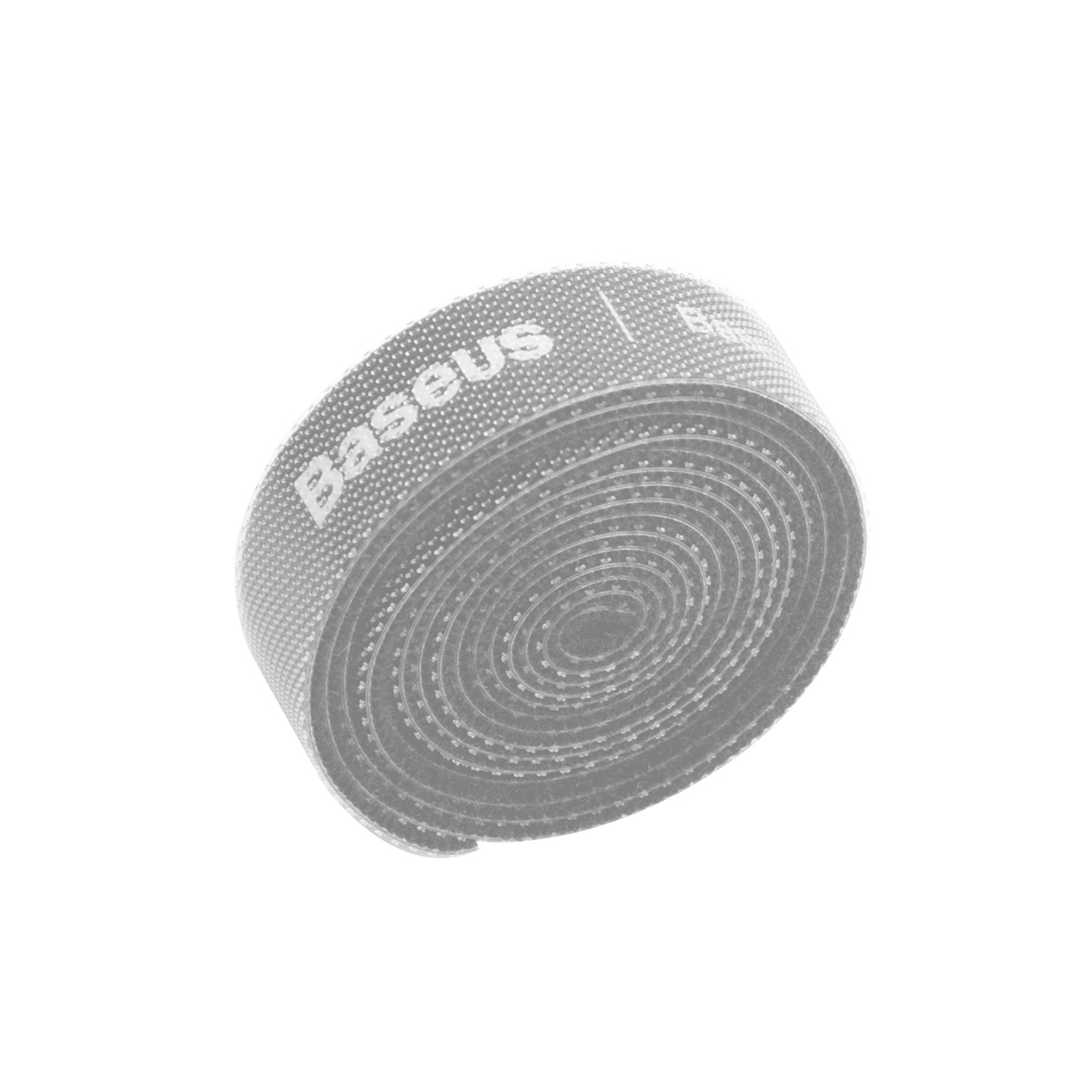 Curea organizator cabluri Baseus, 3m, cu velcro, Gri