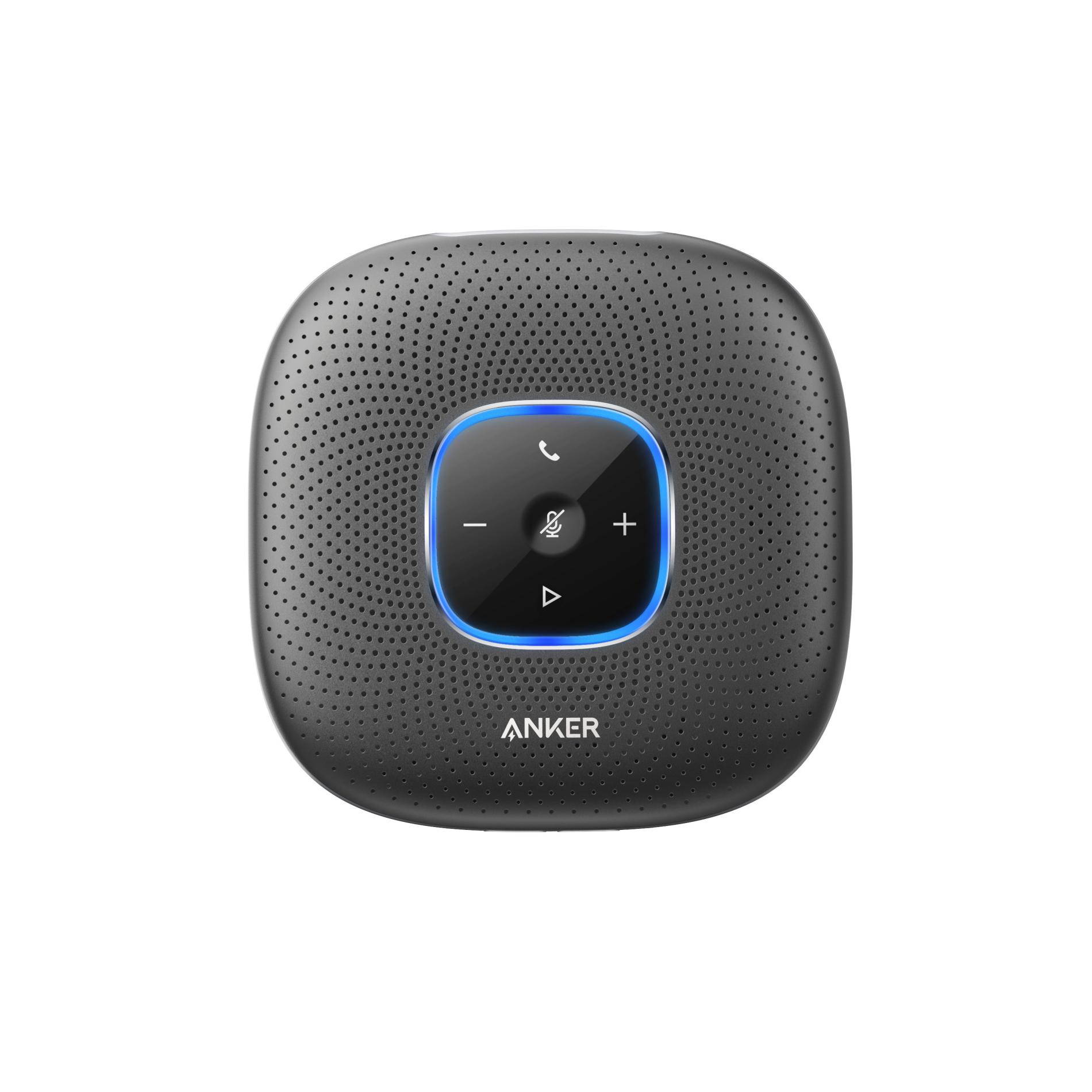 Difuzor portabil pentru conferinta Anker PowerConf, 6 microfoane, USB-C, Bluetooth 5.0