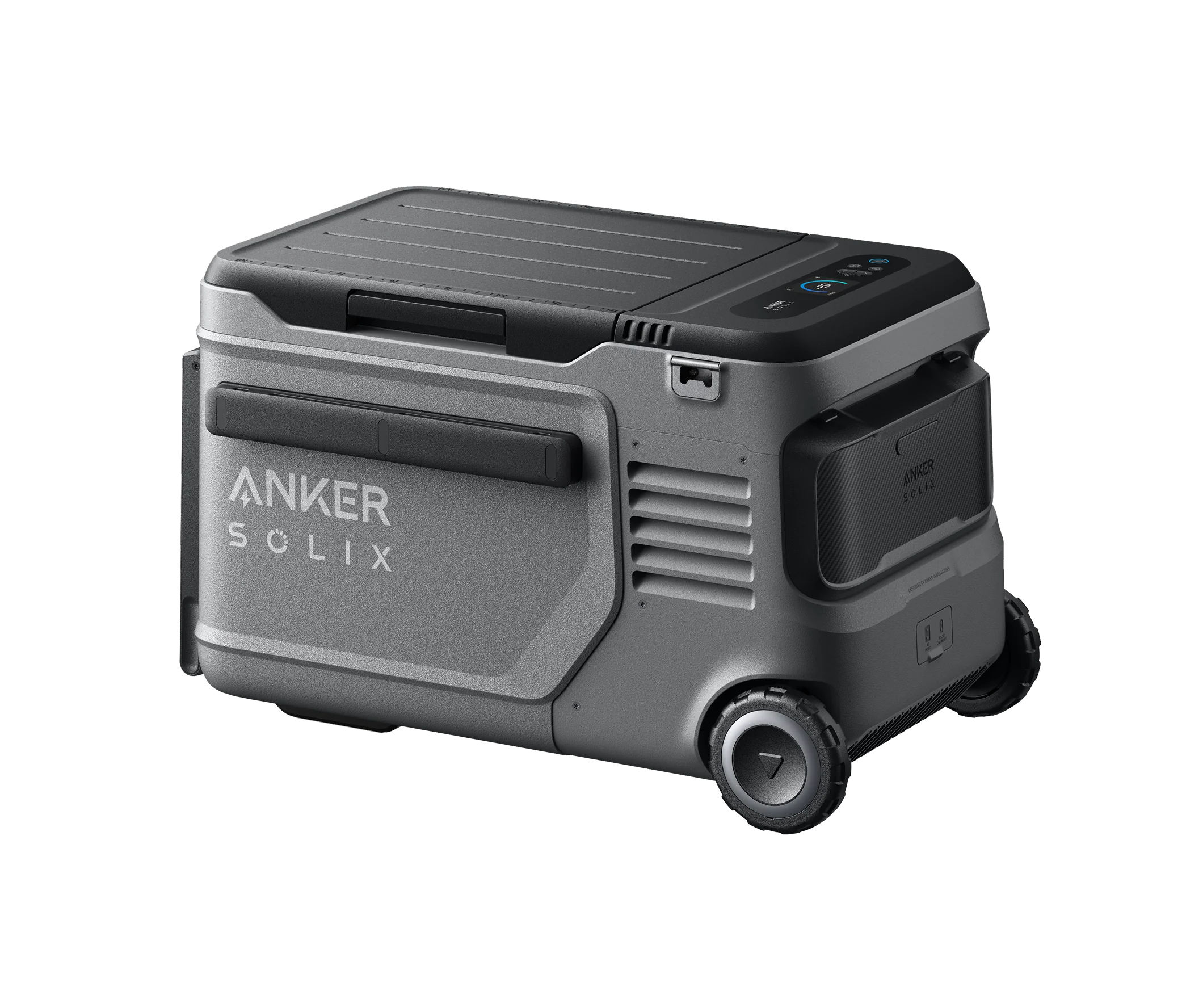 Frigider portabil Anker Solix EverFrost 2 Powered Cooler 23L, cu baterie inclusa, Gri
