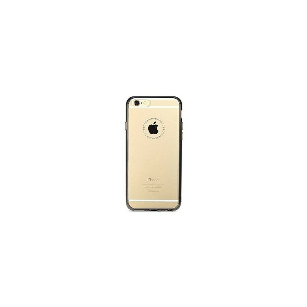 Husa iPhone 6 Plus / 6s Plus Ringke NOBLE SWAROVSKI RING FUSION SMOKE BLACK cu cristale premium SWAROVSKI