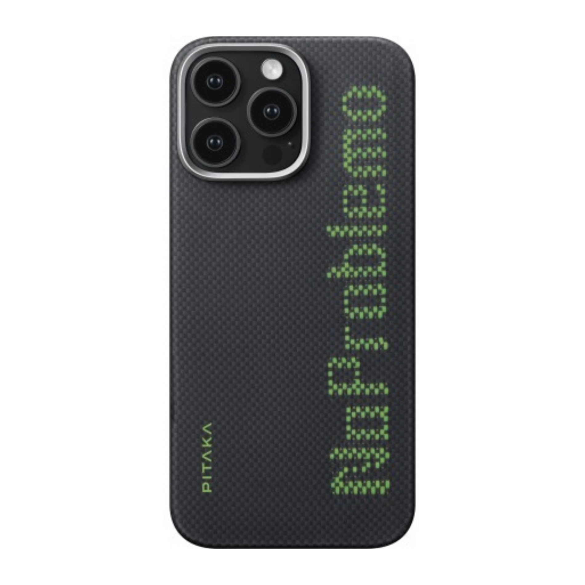 Husa PITAKA Aries Tactile Woven compatibila cu iPhone 16 Pro, NoProblemo