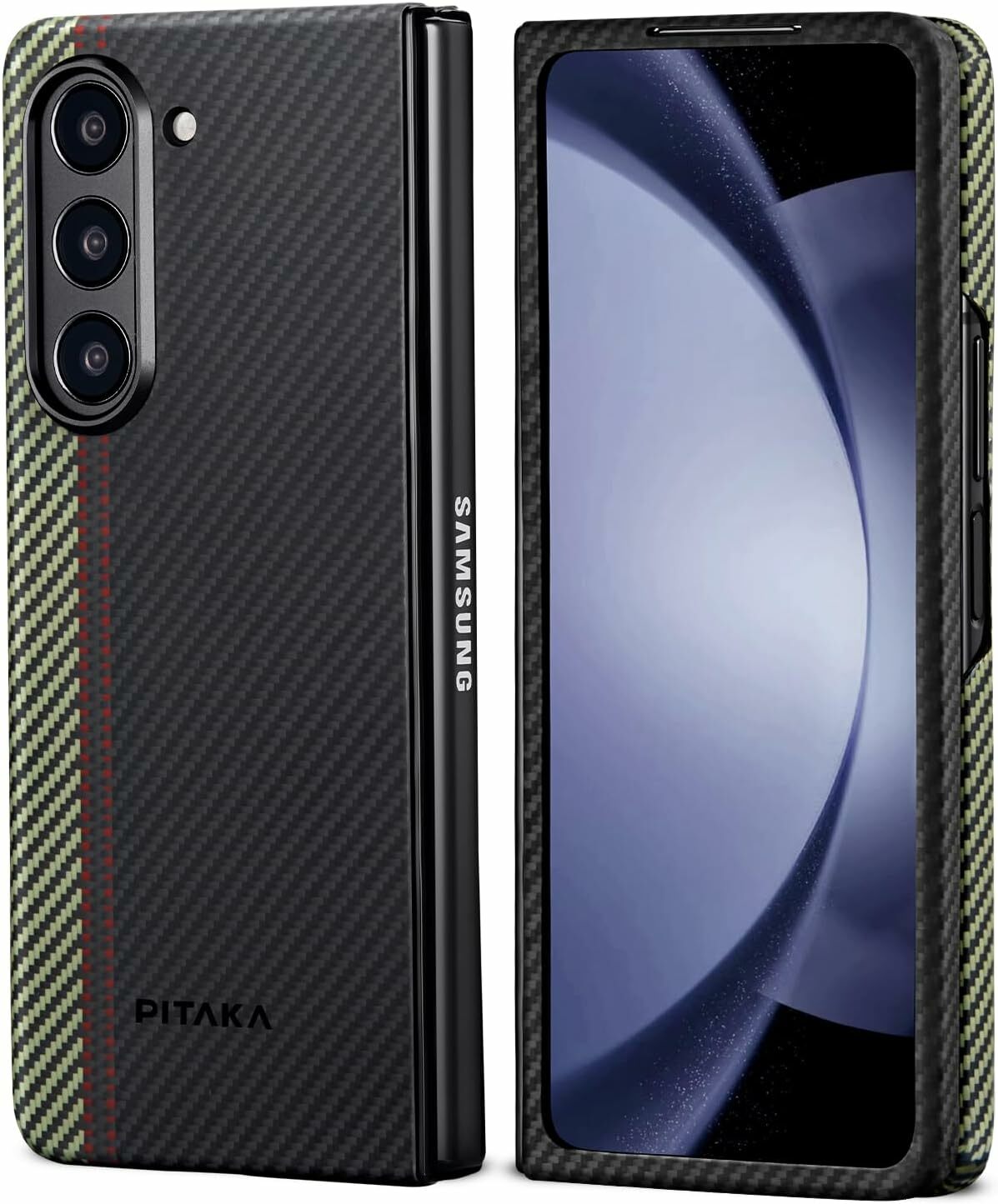 Husa Pitaka Fusion Weaving Air Case, 600D Aramida, Samsung Galaxy Z Fold5, Overture