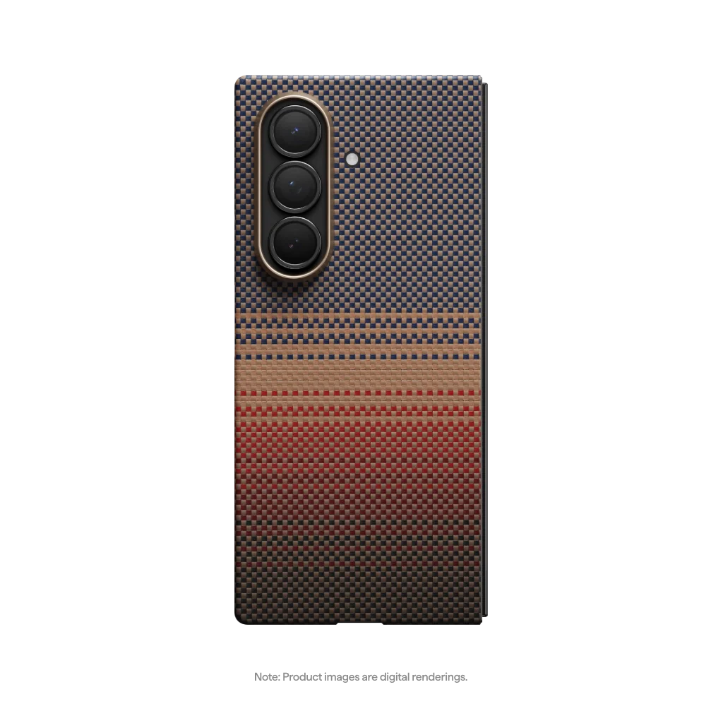Husa Pitaka pentru Samsung Galaxy Z Fold7 MagEZ 7, Ultra-Slim, Sunset