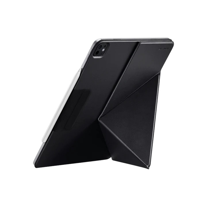 Husa de protectie Pitaka iPad Pro 13 2024 MagEZ Folio 2, Negru/Gri