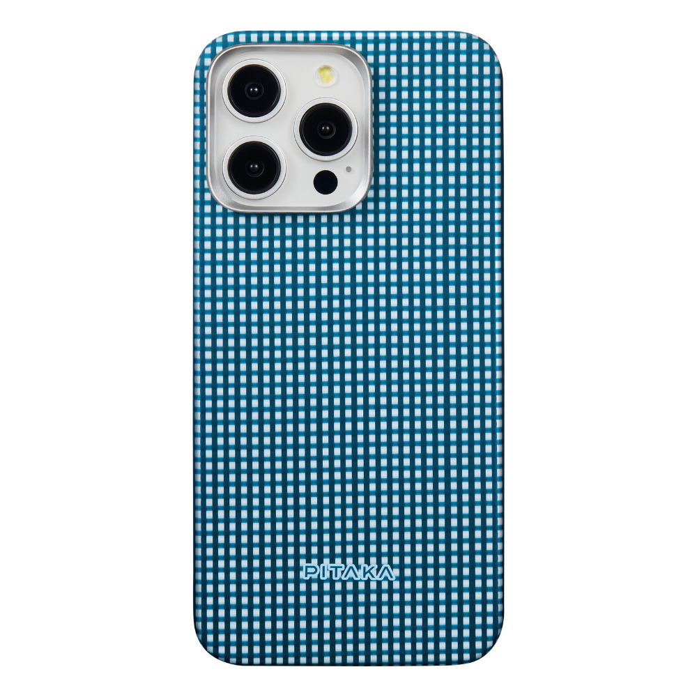 Husa Pitaka MagEZ 5 pentru iPhone 15 Pro Max, MagSafe, Ice Sea
