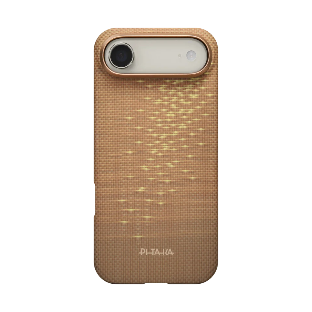 Husa Pitaka pentru iPhone 17 Air, Ultra-Slim, Glints of Gold Auriu