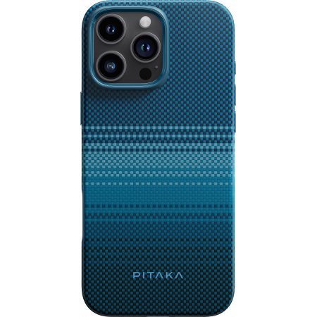 Husa Pitaka MagEZ Pro 5 Pitaka 600D, Aramida pentru iPhone 16 Pro Max, Military-Grade, Moonrise