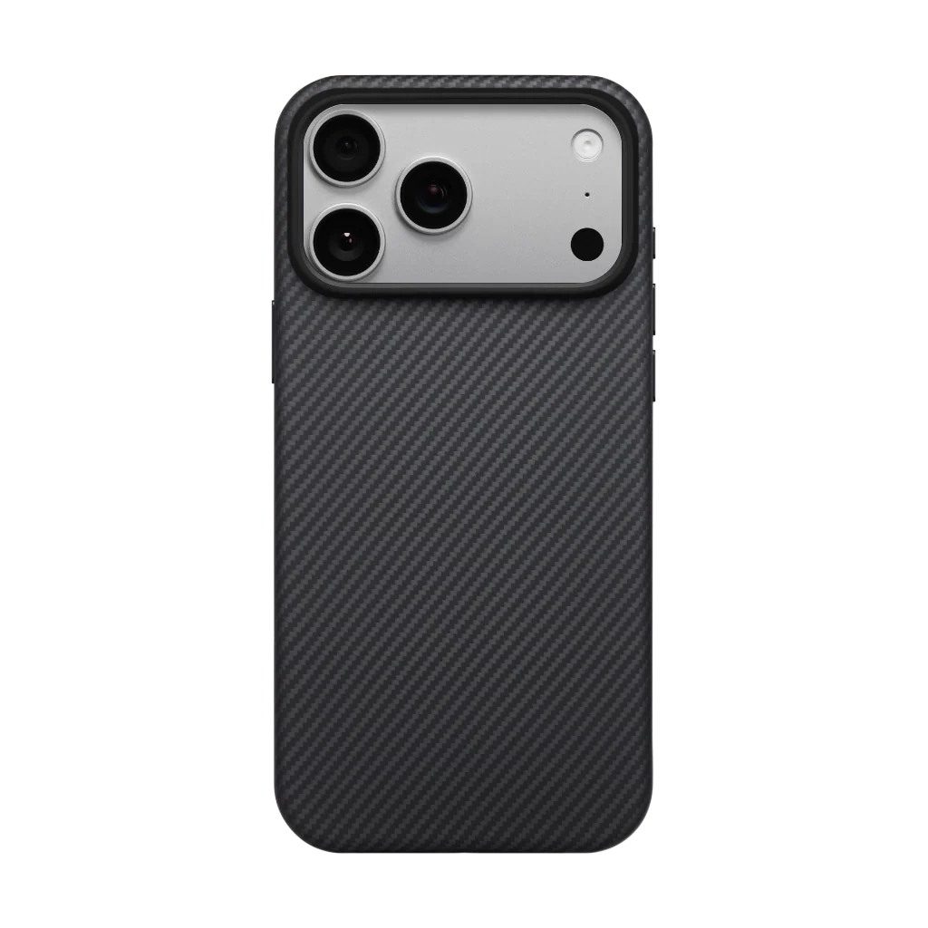 Husa Pitaka pentru iPhone 17 Pro Max Aramid UltraGuard, Negru/Gri