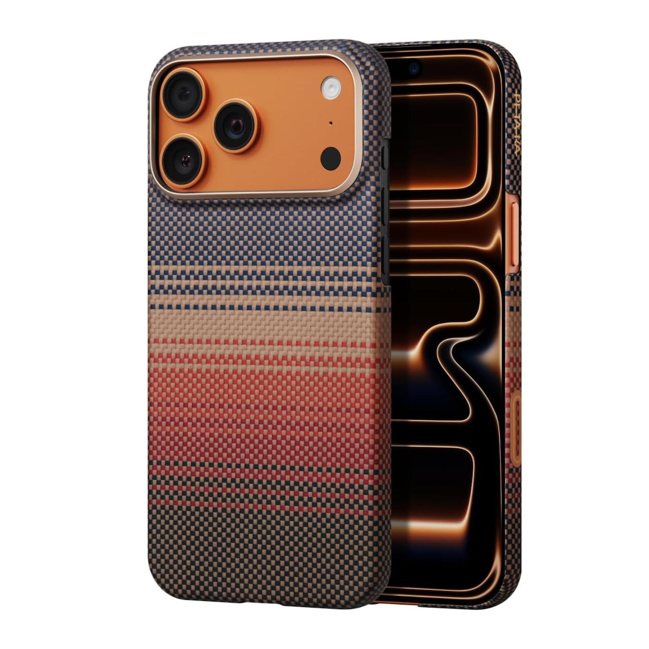 Husa Pitaka pentru iPhone 17 Pro Max, MagEZ 7, Ultra-Slim, MagSafe, Sunset