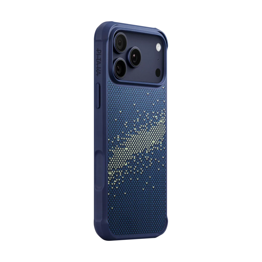 Husa Pitaka pentru iPhone 17 Pro, Aramid Pro Guard, MagSafe, Milky Way Galaxy