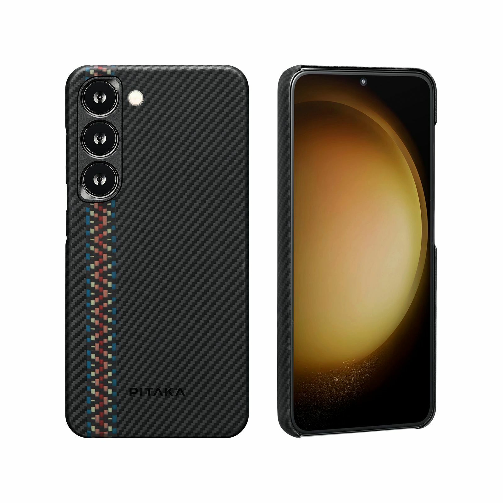 Husa Pitaka MagEZ 3, 600D Aramida, pentru Galaxy S23, MagSafe, Rhapsody
