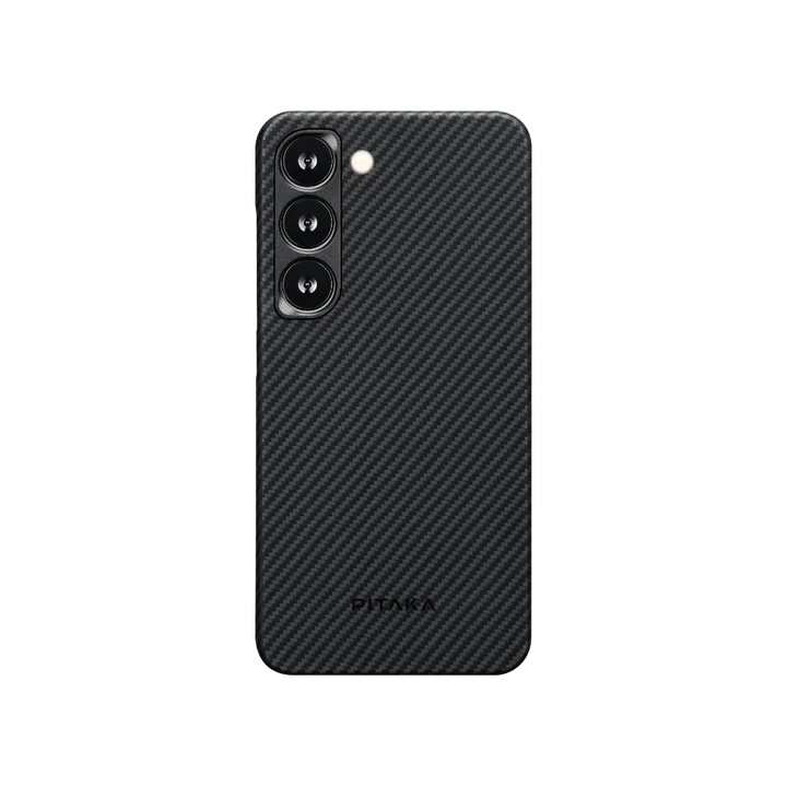 Husa Pitaka MagEZ 3, 600D Aramida, Samsung Galaxy S23 Plus, MagSafe, Negru/Gri