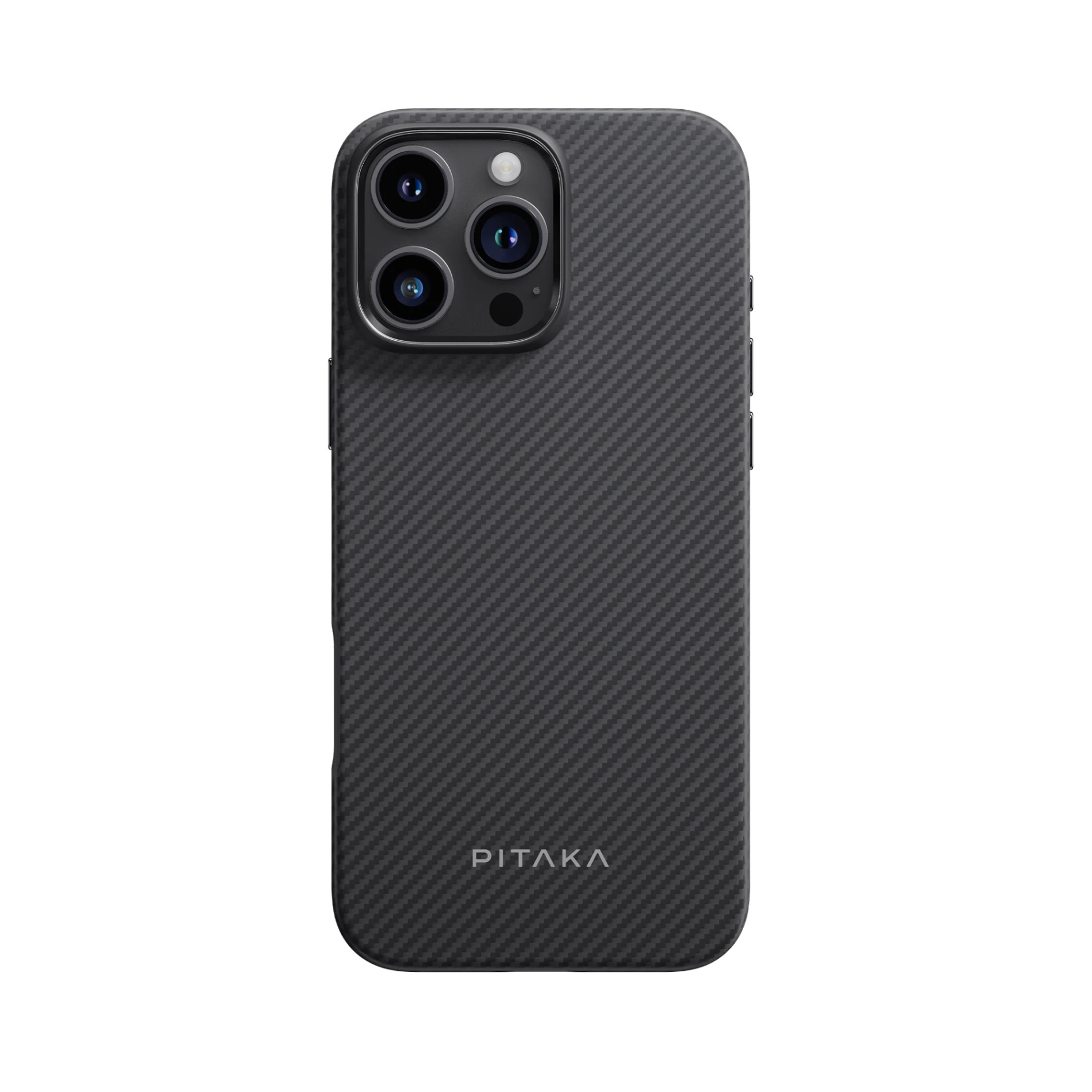 Husa Pitaka Military Grade compatibila cu iPhone 16 Pro Max, Negru/Gri
