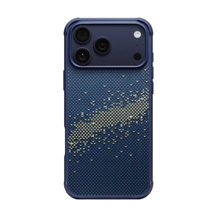 Husa Pitaka pentru iPhone 17 Pro Max, Aramid Pro Guard, MagSafe, Milky Way Galaxy