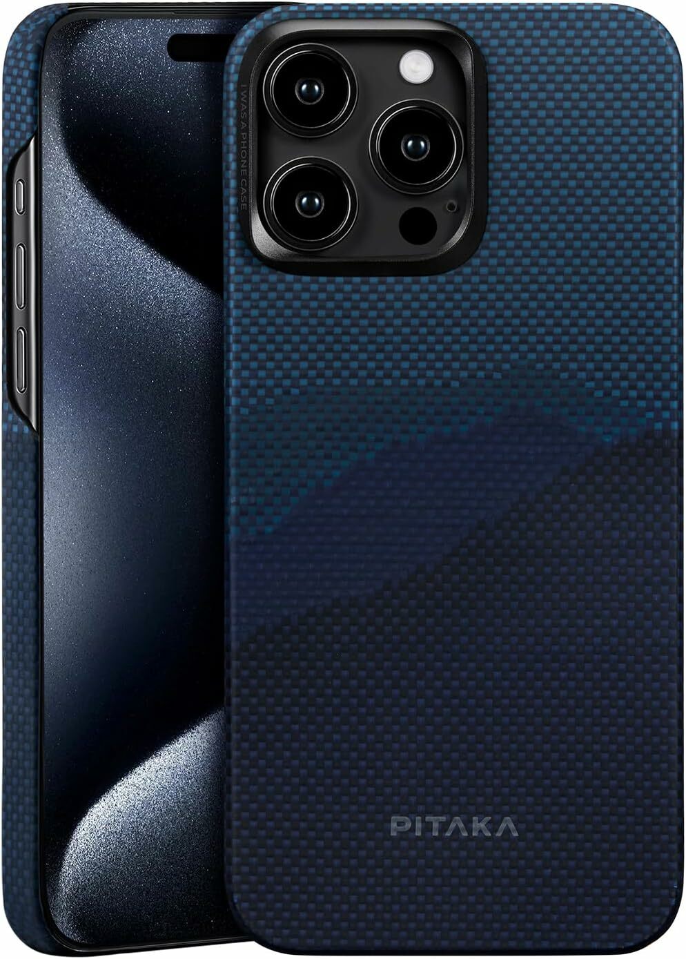 Husa Pitaka StarPeak MagEZ Case 4, Aramida 1500D, pentru iPhone 15 Pro Max, compatibila MagSafe, Over The Horizon