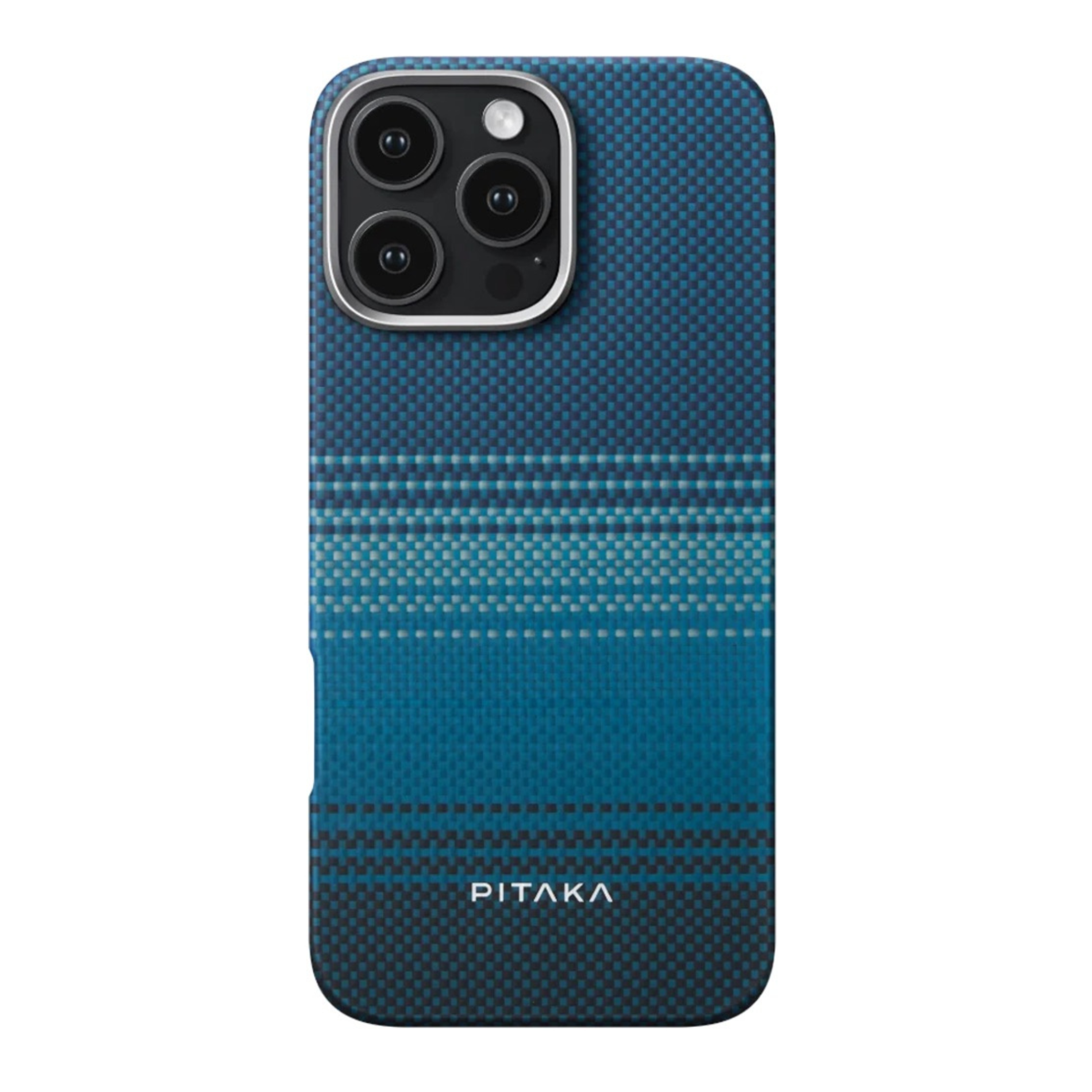 Husa Pitaka Tactile Woven Aramida compatibila cu Magsafe iPhone 16 Pro Max, Moonrise