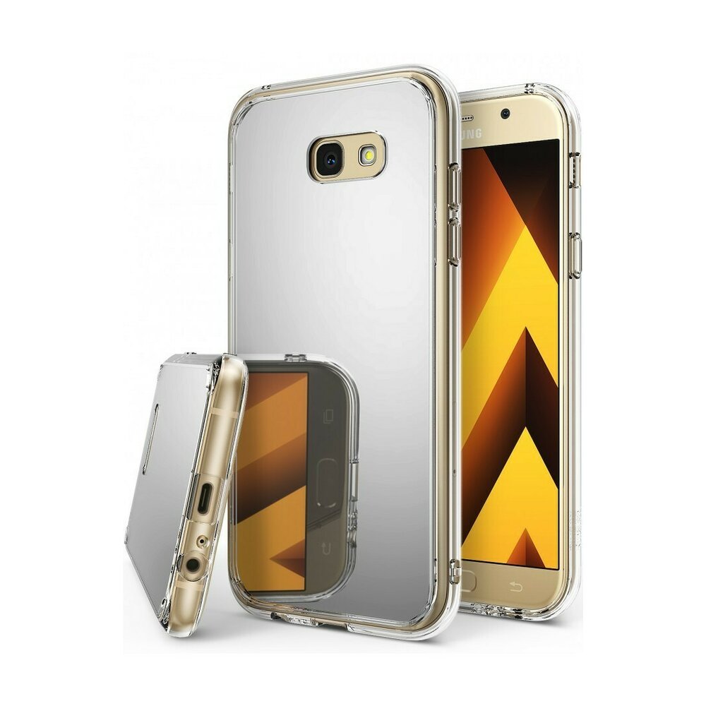 Husa Samsung Galaxy A3 2017 Ringke MIRROR SILVER