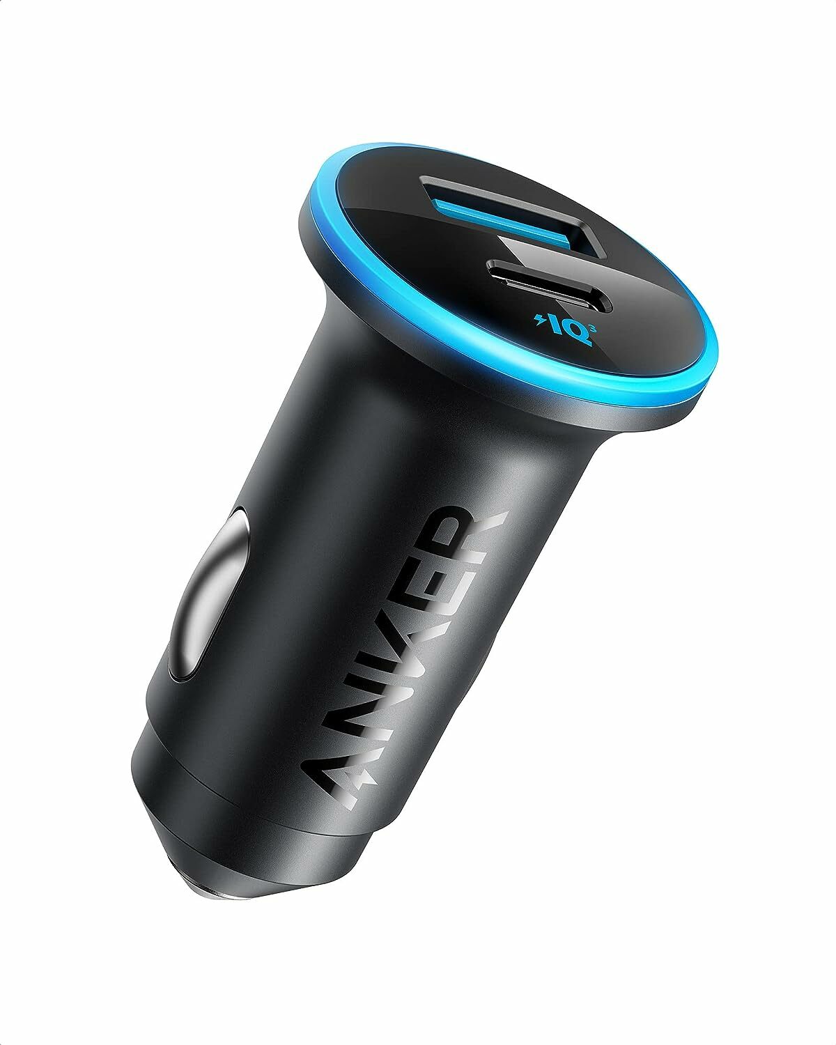 Incarcator auto Anker 323 52.5W, USB-C, USB-A, Power Delivery, PowerIQ 3.0, Negru