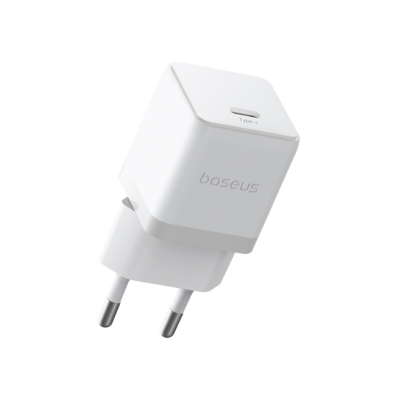 Incarcator retea Baseus Palm 30W, 3A, 1xUSB-C, Alb
