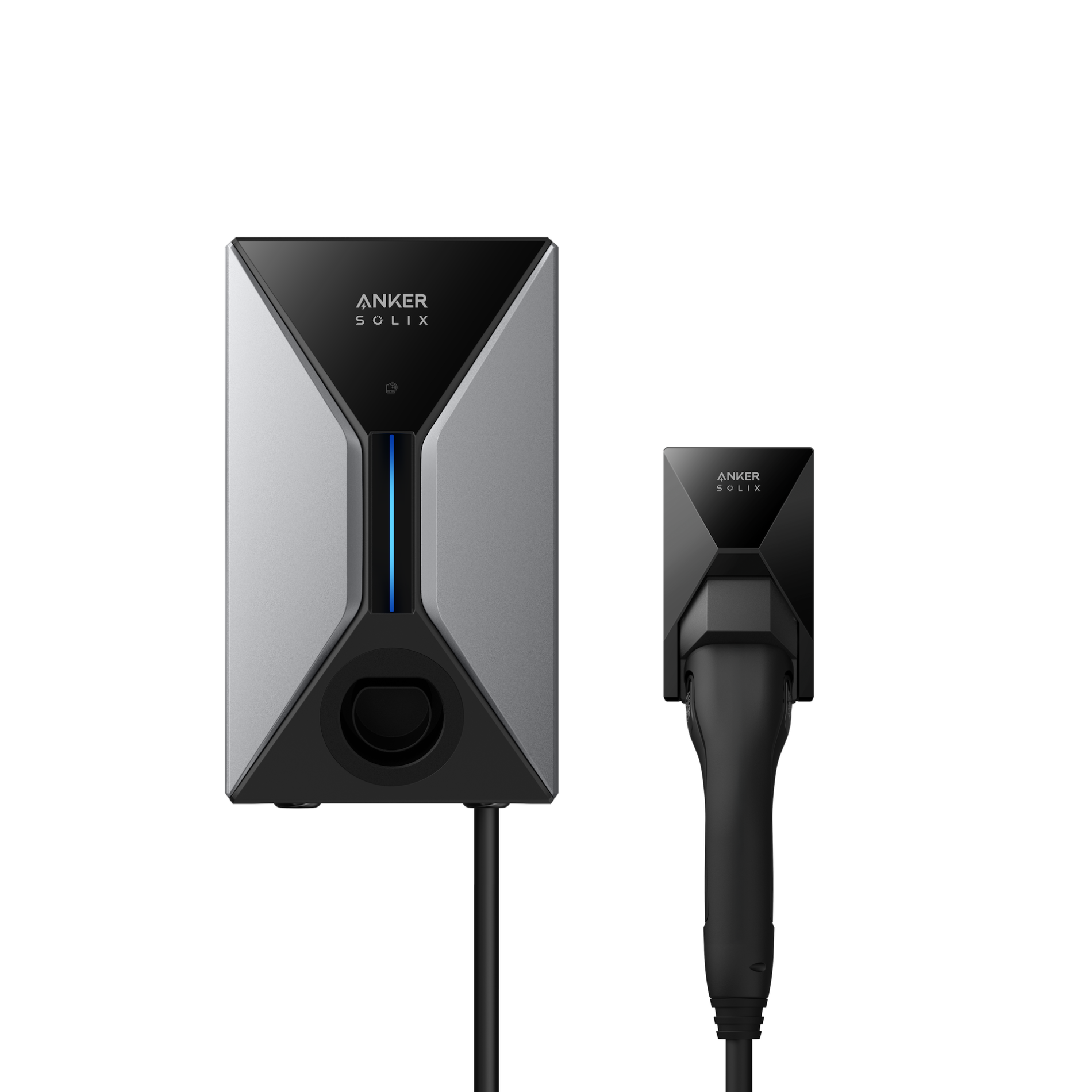 Statie incarcare auto electrice Anker SOLIX V1 Type 2, 22KW Smart EV Charger, RFID, Wi-Fi, Bluetooth, RS485, IP65