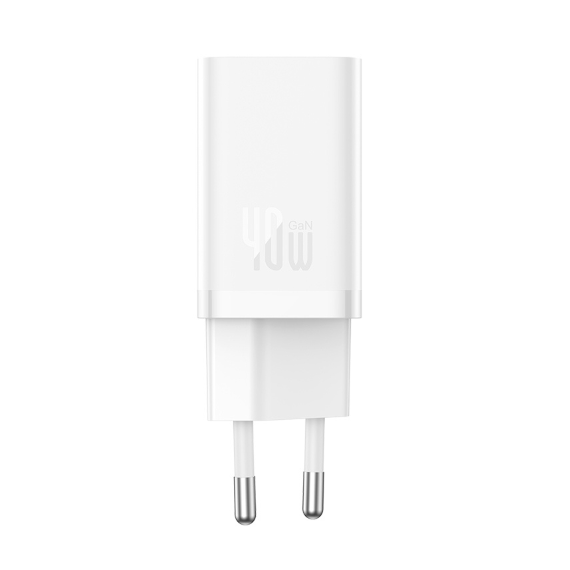 Incarcator rapid Baseus GaN5 Pro, 2x USB-C, 40W, Alb