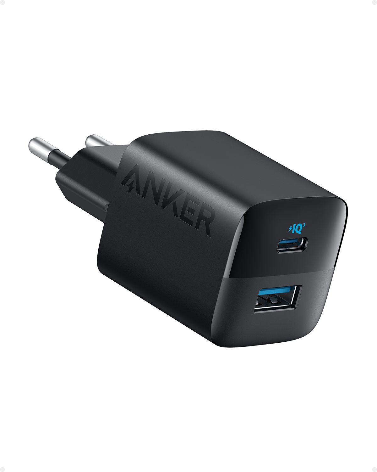 Incarcator retea Anker 323, 33W, USB-C, USB-A, Negru