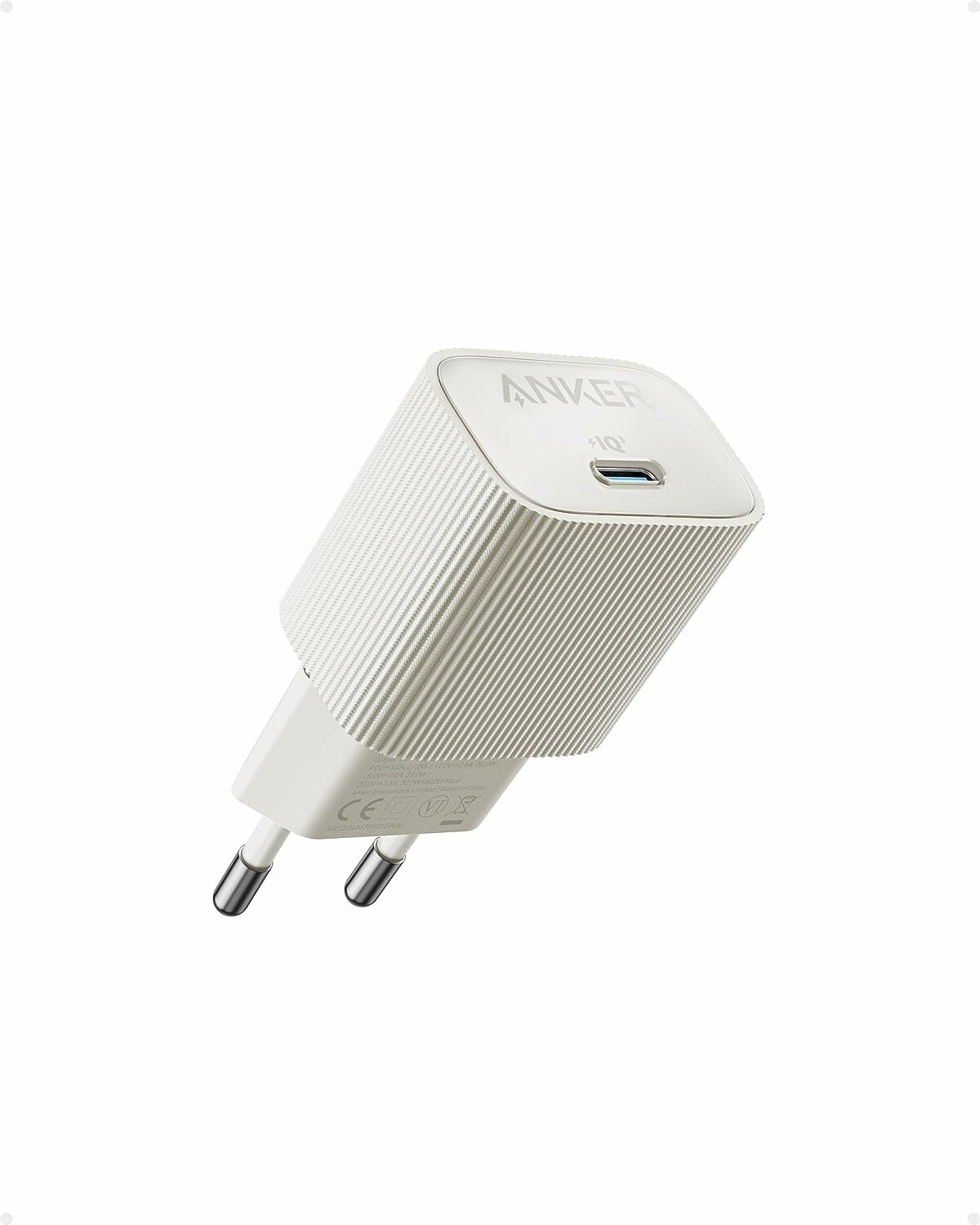 Incarcator retea Anker Nano 4 30W USB-C PowerIQ 3.0 PPS Alb