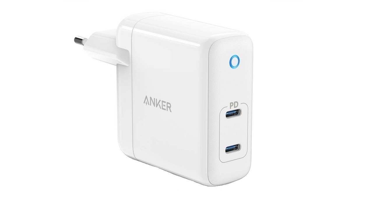 Incarcator retea Anker PowerPort Atom PD 2, 60W, 2x USB-C, Power Delivery, Alb