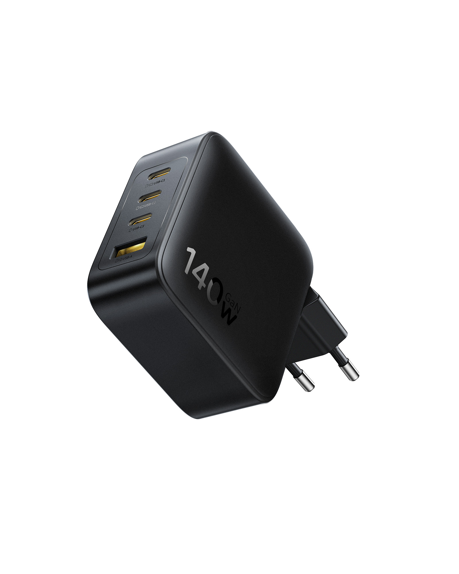 Incarcator retea Baseus EnerFill FH11 140W, GaN Fast Charger, 3x USB-C, 1x USB-A, Negru