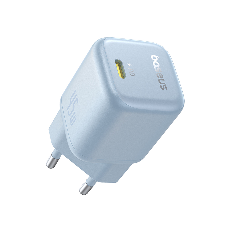 Incarcator retea Baseus PicoGo, 45W, USB-C, Fast Charger Albastru