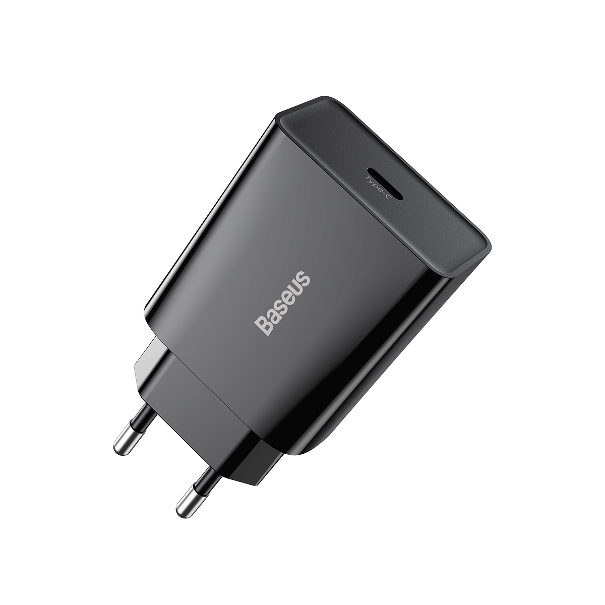 Incarcator retea Baseus Speed Mini Fast Charger, 20W, USB-C, 3A, Negru