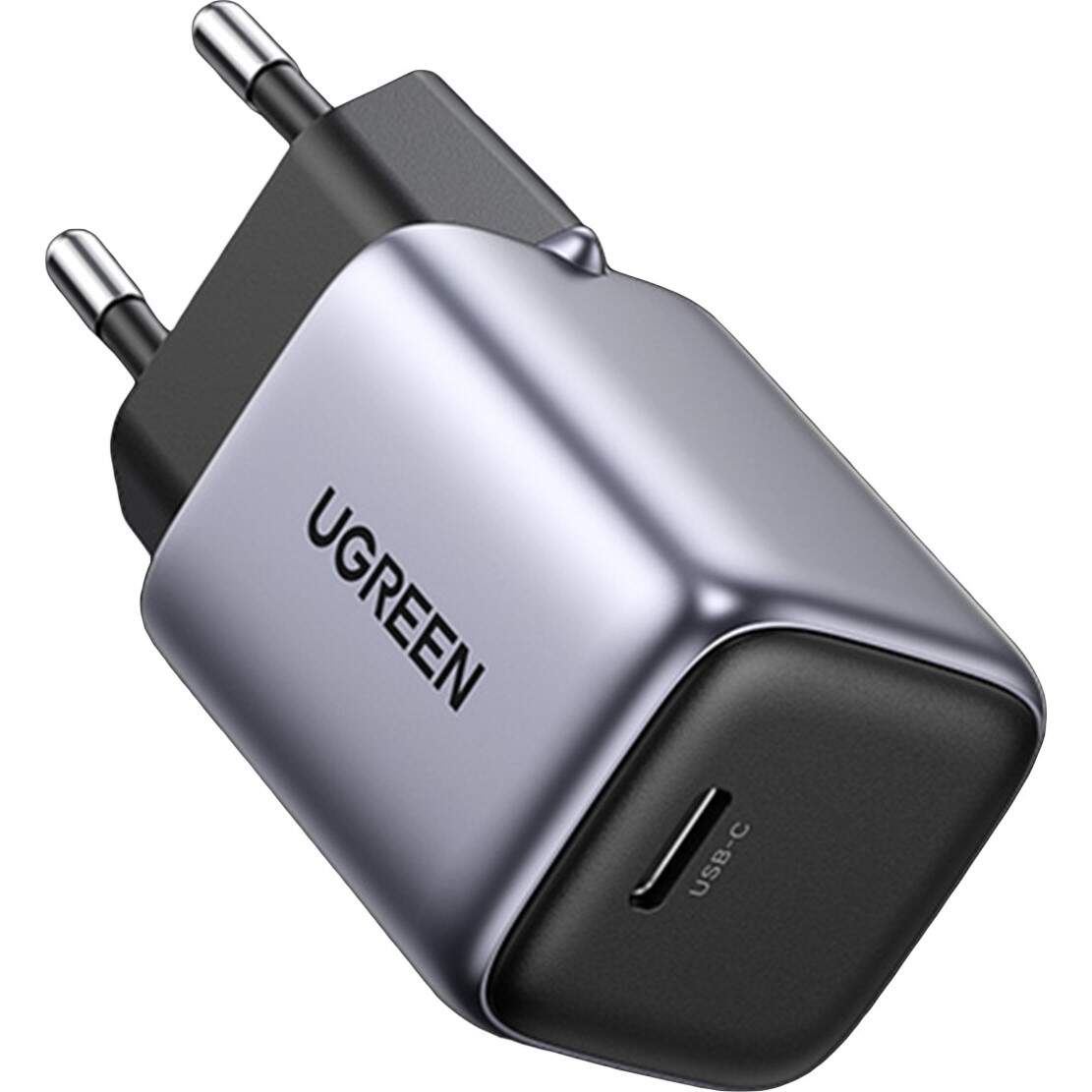 Incarcator retea Ugreen Nexode Mini 30W, GaN, USB-C, PD Gri