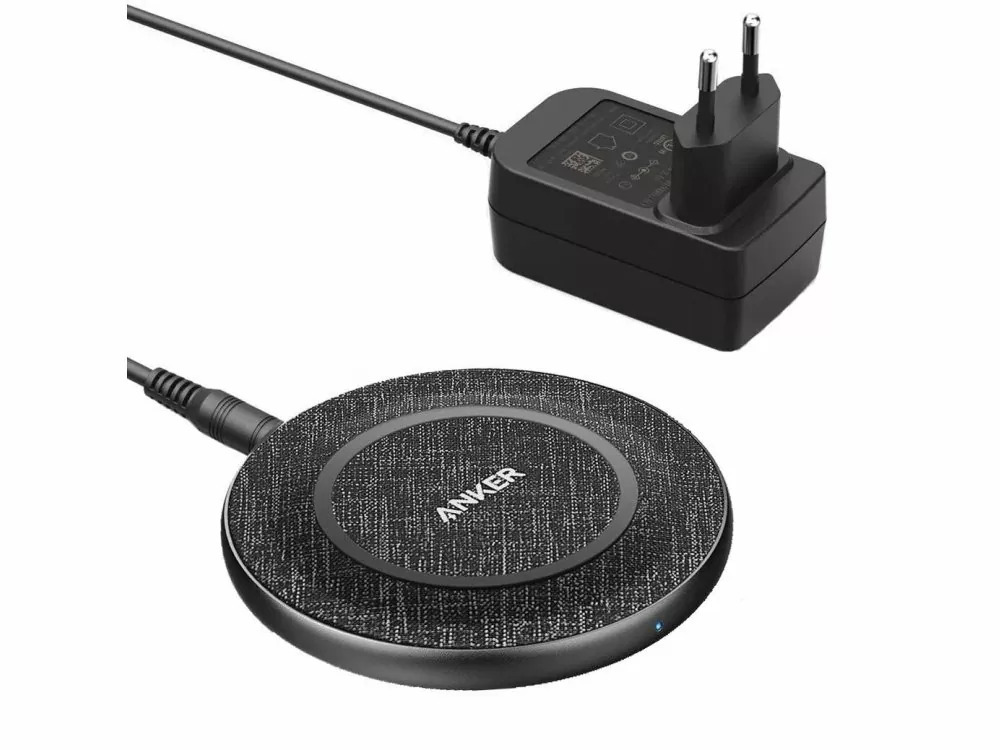 Incarcator Wireless Anker PowerWave II Sense 15W Negru