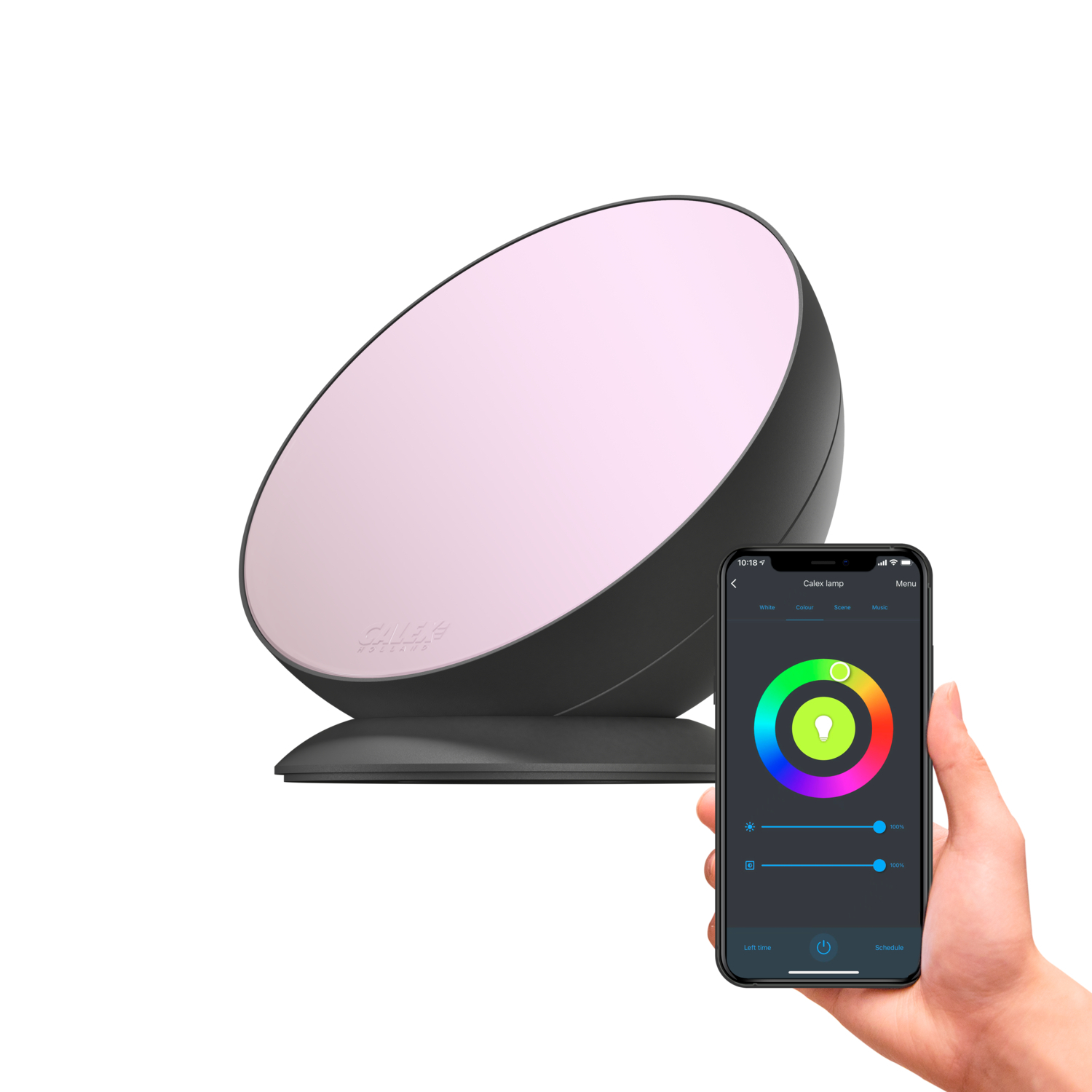 Lampa Calex Smart Moodlight RGB+CCT, WiFi, 5W, 420 lumeni