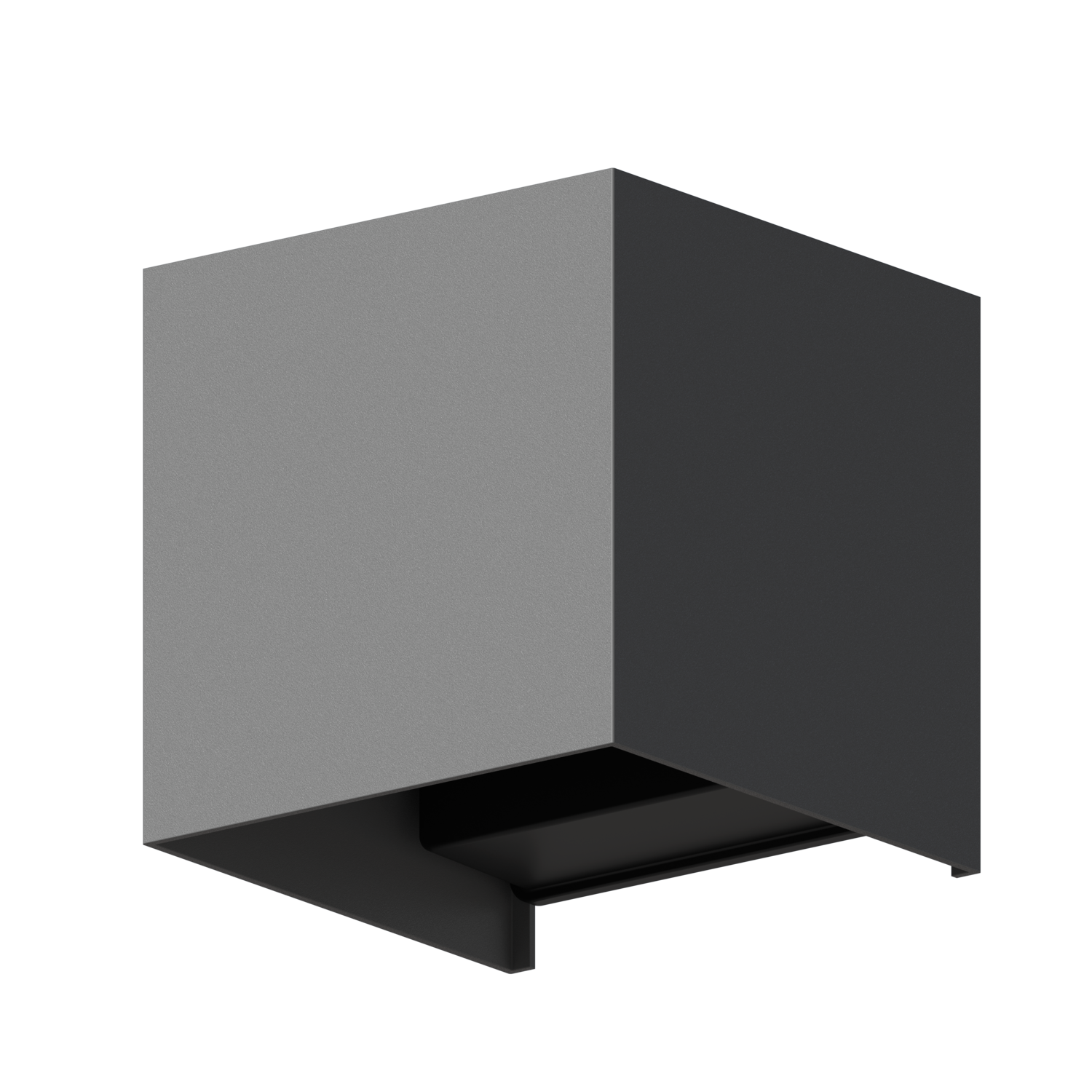 Lampa de perete de exterior LED Calex Bari Up & Down, lumina alba calda, 7W, IP54, Gri Antracit