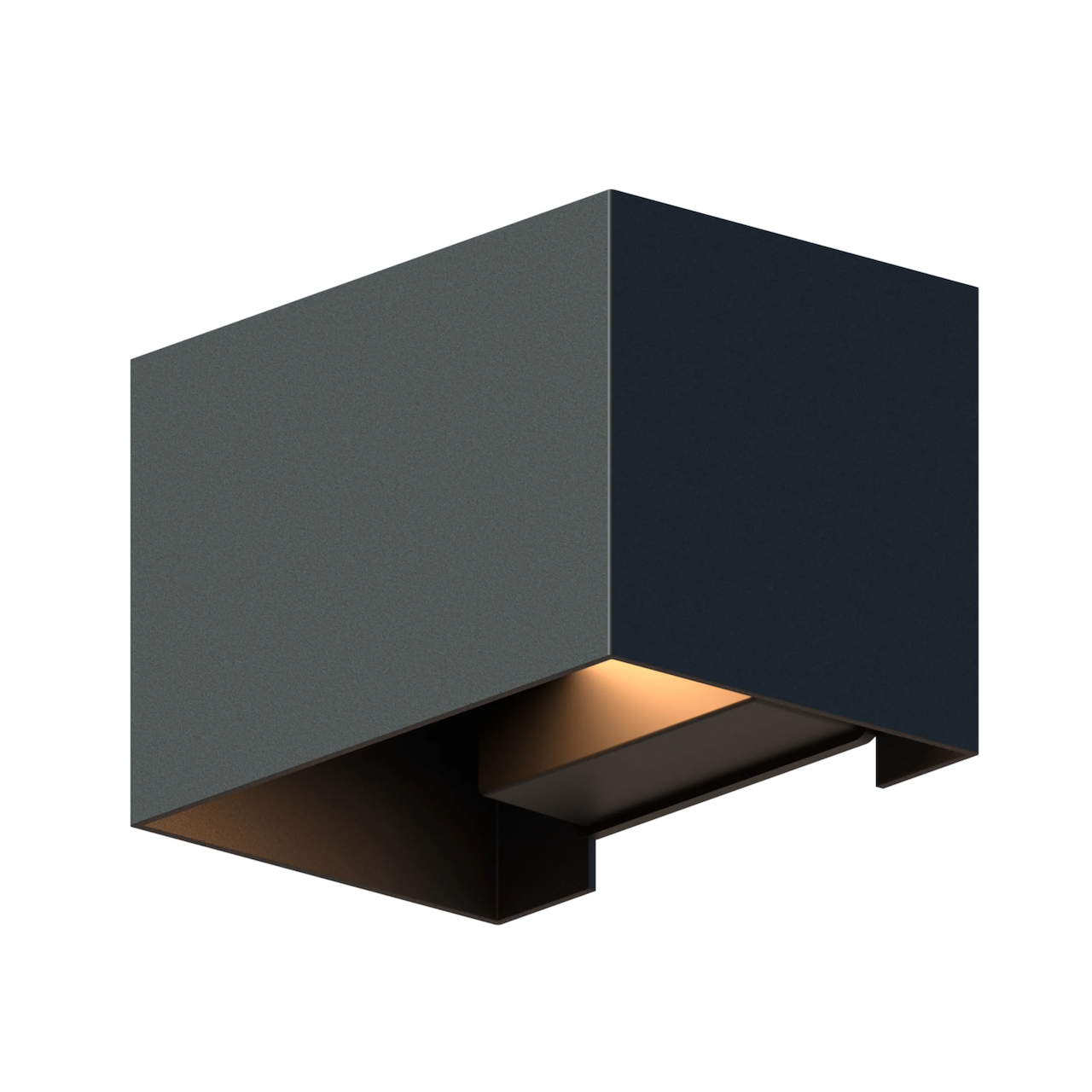 Lampa de perete de exterior LED Calex Venice, lumina alba calda, 7W, IP54, Negru