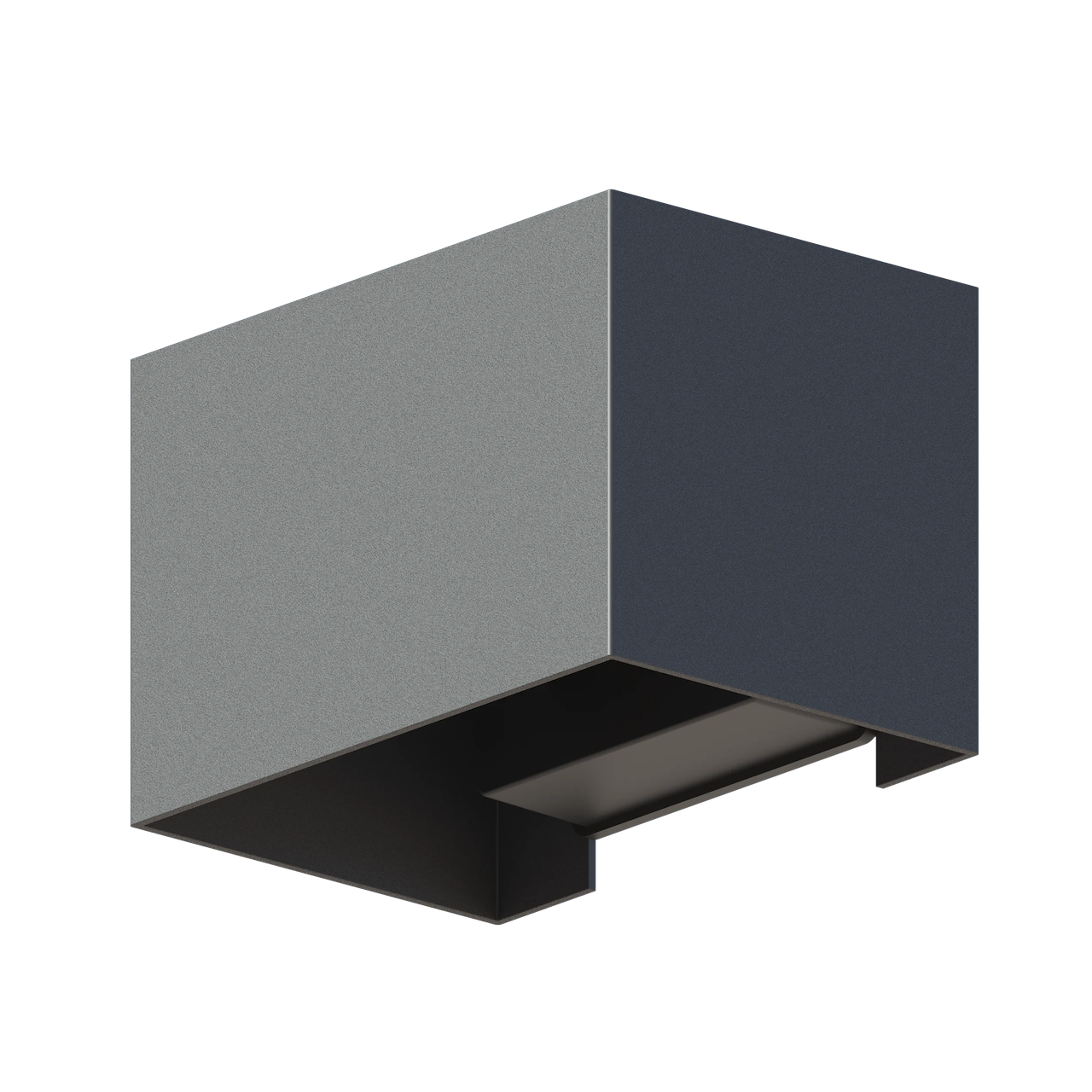 Lampa de perete de exterior LED Calex Venice, lumina alba calda, 7W, IP54, Gri Antracit