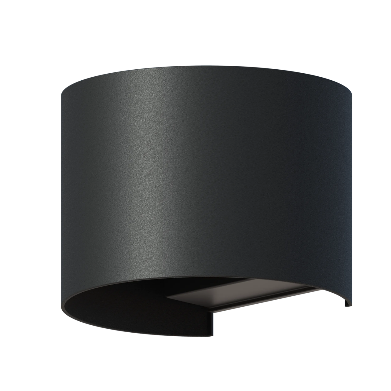 Lampa de perete de exterior LED Calex Verona, lumina alba calda 3000K, 7W, IP54, Negru