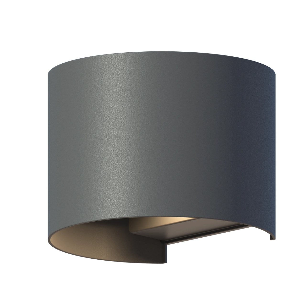 Lampa de perete de exterior LED Calex Verona, lumina alba calda 3000K, 7W, IP54, Gri Antracit