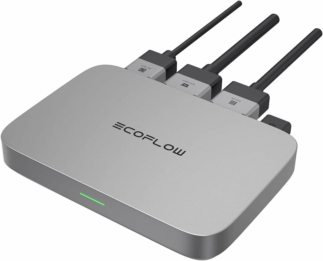 Microinvertor EcoFlow 800W pentru sistem solar de balcon, IP67, MPPT, WiFi