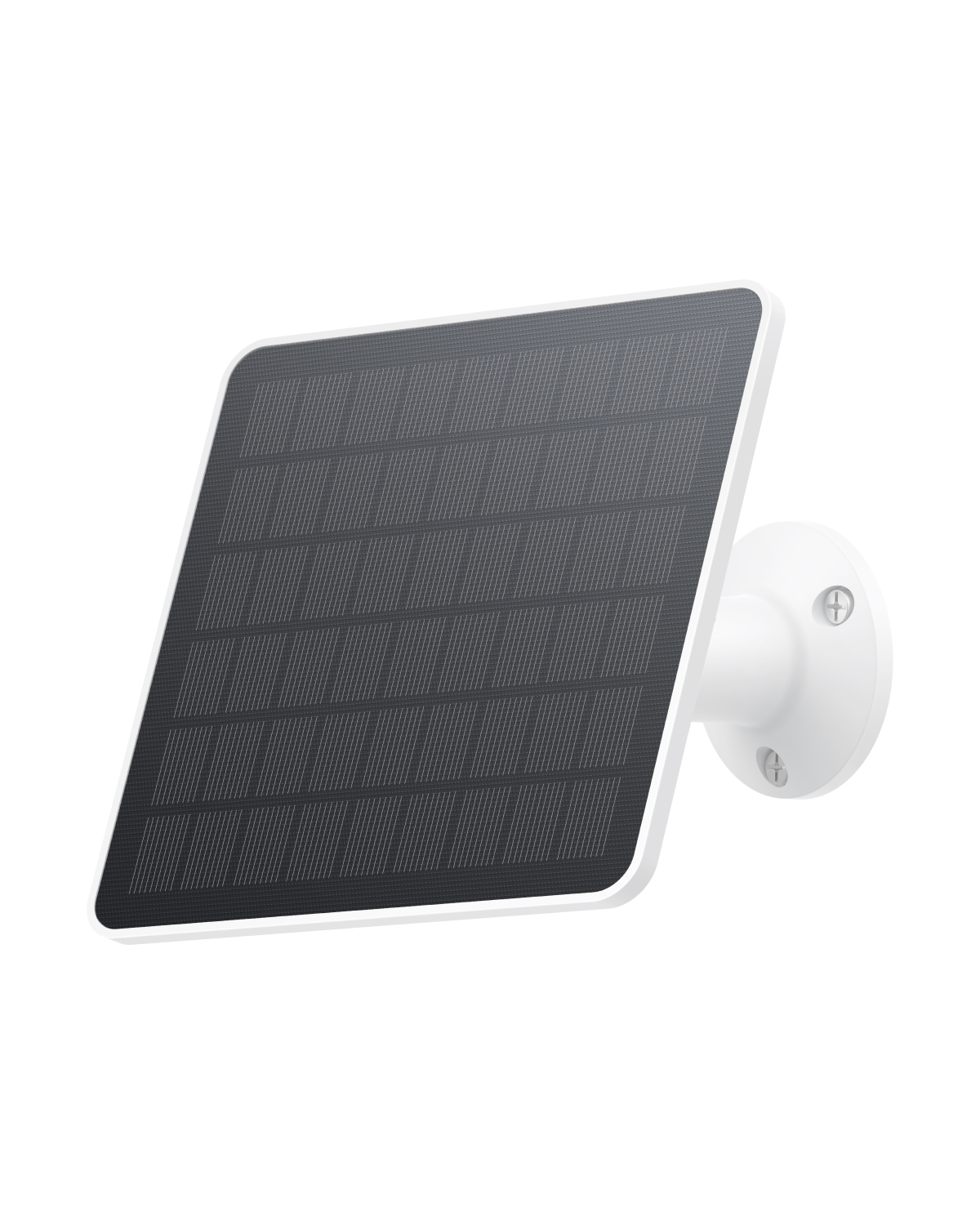 Panou Solar compatibil eufycam, 3W, IP65 rezistent la intemperii, Alb