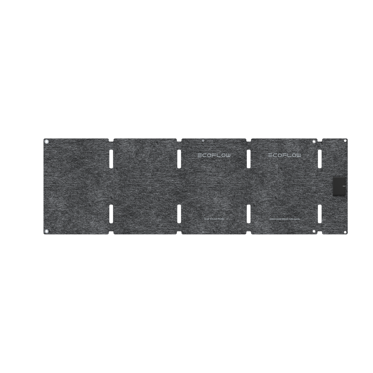 Panou solar Ecoflow 45W portabil, USB-C, Negru