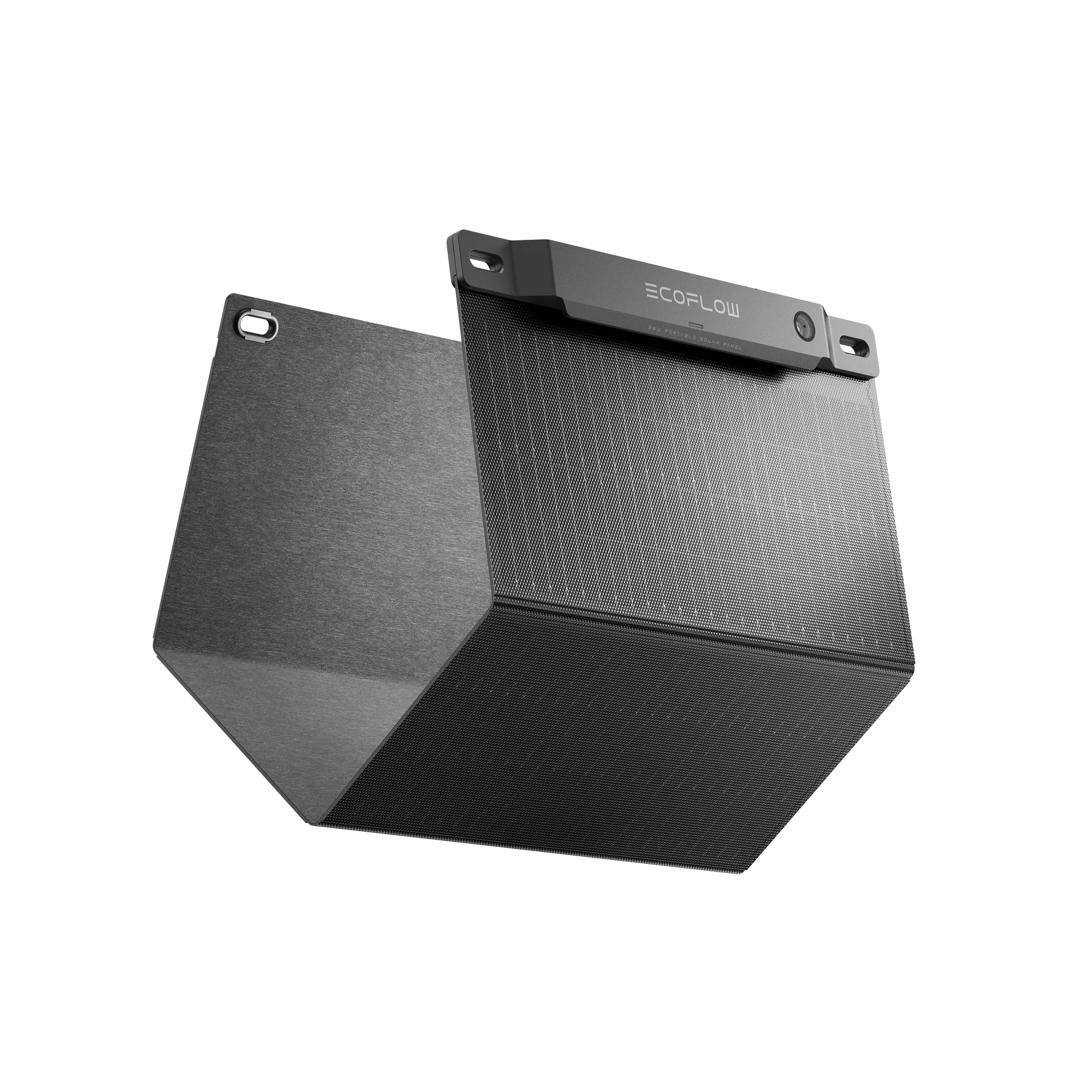 Panou solar portabil EcoFlow 28W, USB-C, USB-A, IP68