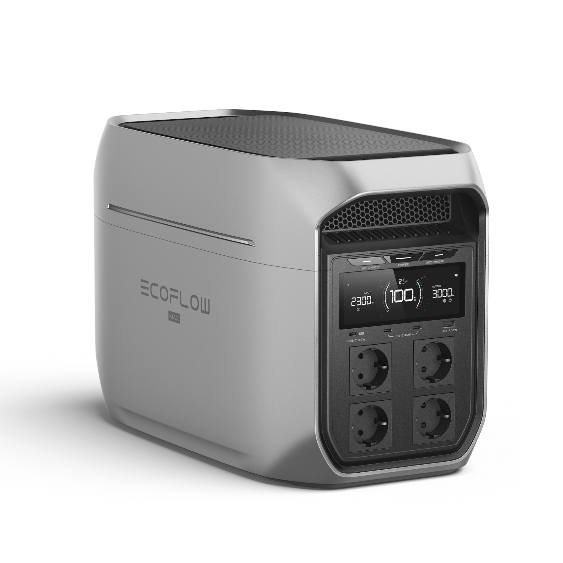 Statie de alimentare EcoFlow Delta 3 Max Plus 2048Wh, 3000W