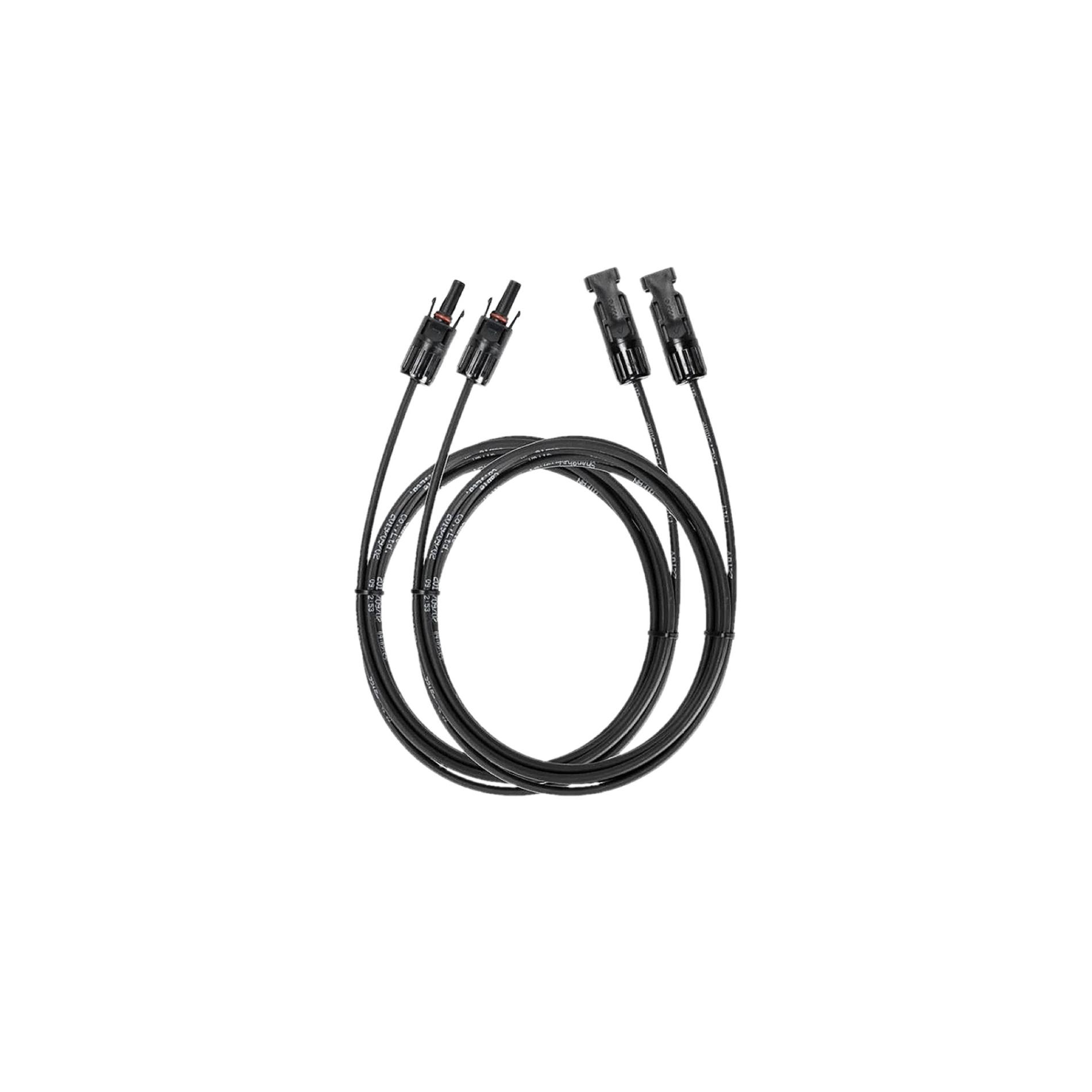 Cablu extensie EcoFlow pentru panouri solare MC4 3m, set 2 buc