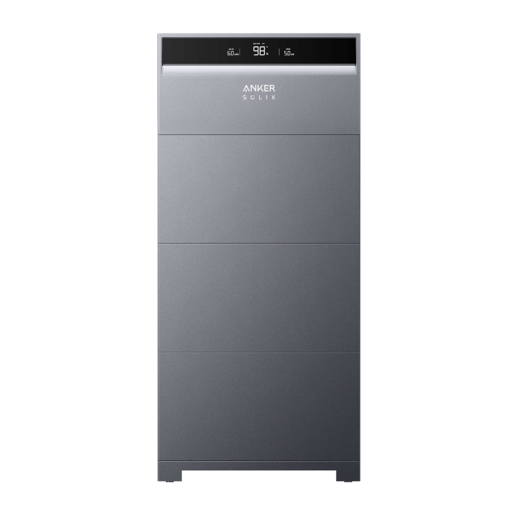 Sistem premium stocare energie solara Anker Solix X1 All-In-One, cu Invertor monofazat, Design modular, Rezistent la conditii meteo extreme 3.6 kW 15 kWh