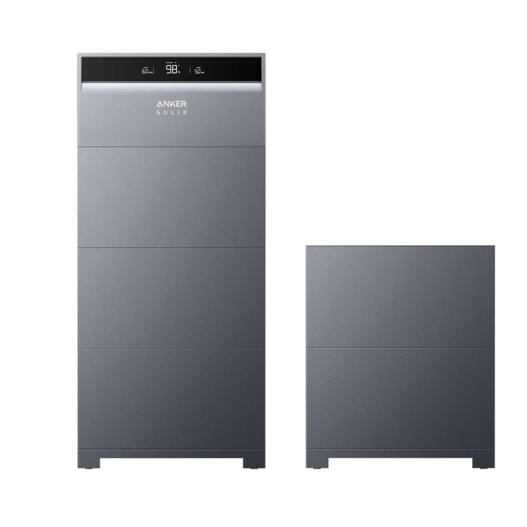 Sistem premium stocare energie solara Anker Solix X1 All-In-One, cu Invertor monofazat, Design modular, Rezistent la conditii meteo extreme 4.6 kW 25 kWh