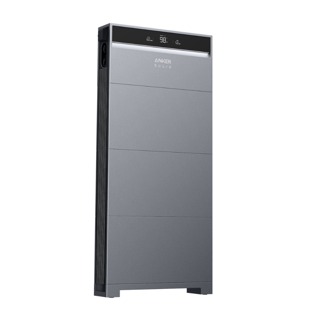 Sistem premium stocare energie solara Anker Solix X1 All-In-One, cu Invertor monofazat, Design modular, Rezistent la conditii meteo extreme 5 kW 15 kWh