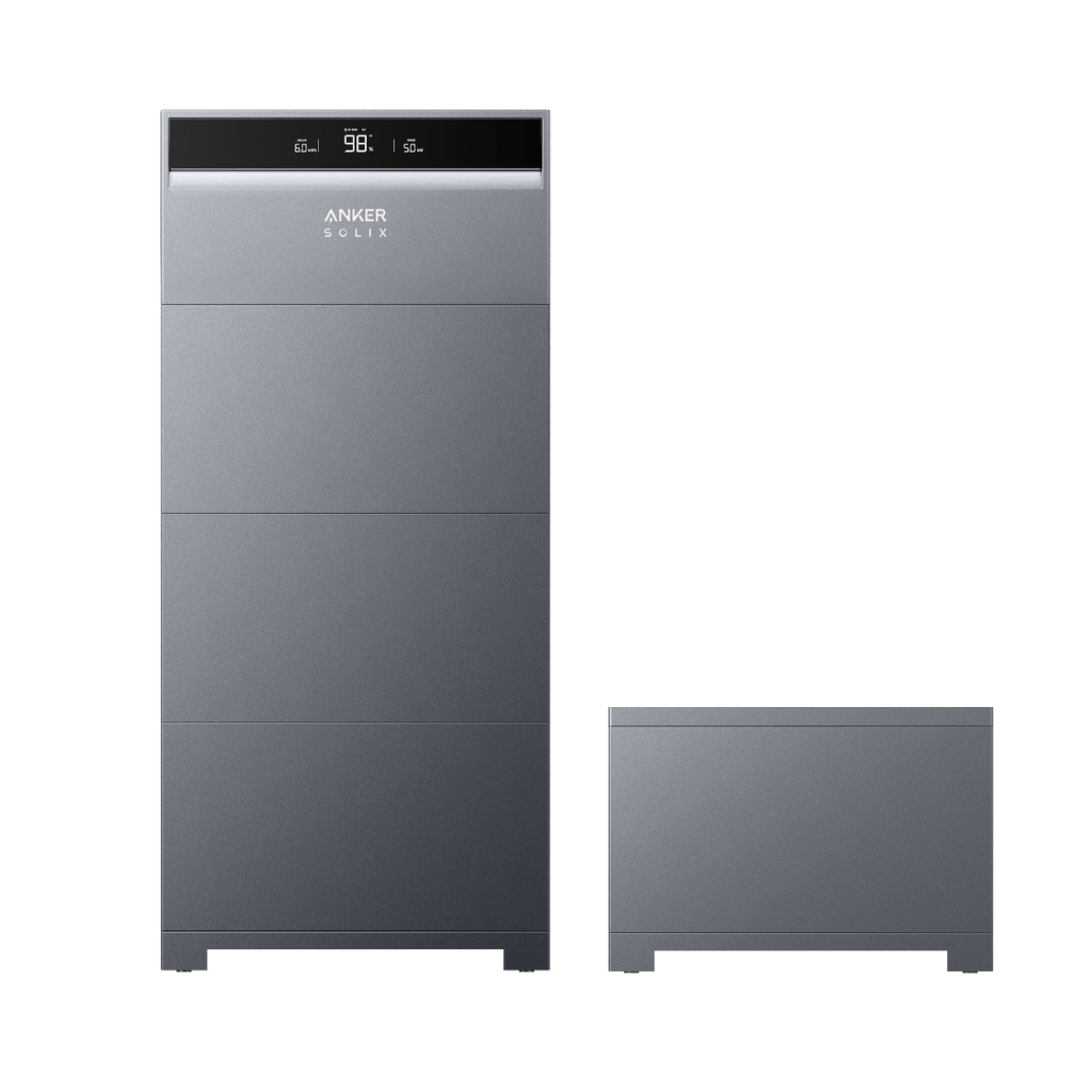 Sistem premium stocare energie solara Anker Solix X1 All-In-One, cu Invertor monofazat, Design modular, Rezistent la conditii meteo extreme 6 kW 20 kWh