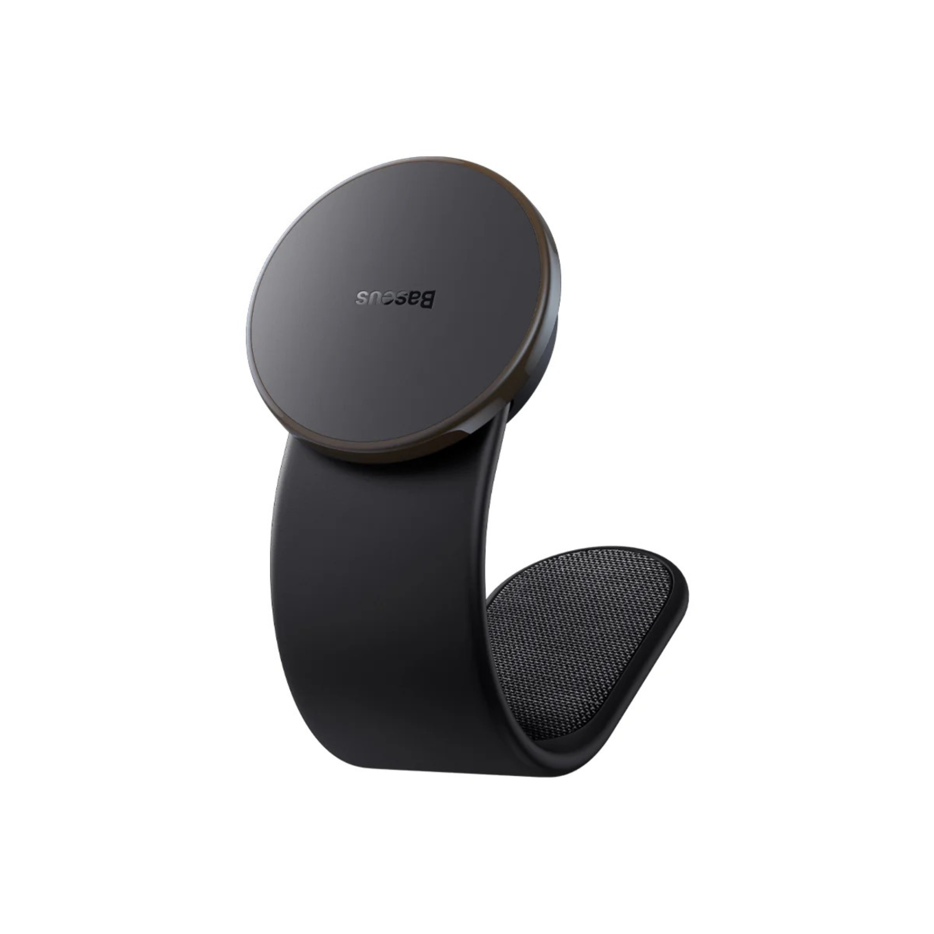 Suport auto Baseus C02 Pro Series, cu incarcare wireless 15W, Design 360°, Negru